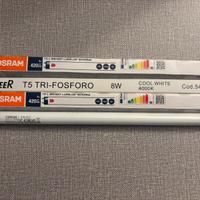 Tubo neon T5 attacco GU9 8W - 288 mm