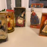 bambole di epoca regionali anni 70