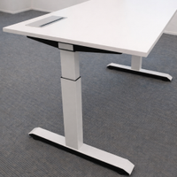 Scrivania singola regolabile in altezza