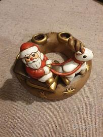 Thun Angioletti e PortaCandele Babbo Natale Slitta