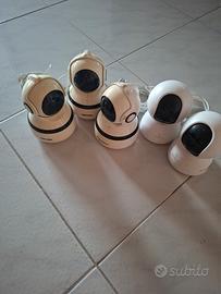 Telecamere di sicurezza interne.