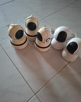 Telecamere di sicurezza interne.