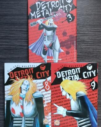 Manga Detroit Metal City Vol. 3 8 9