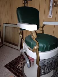 sedia da Barbiere Vintage