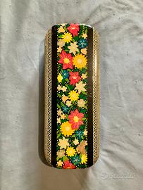 Scatola in latta, Fiori, Perugina,anni ‘50,vintage