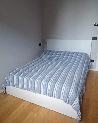 Letto MALM con contenitore 140x200