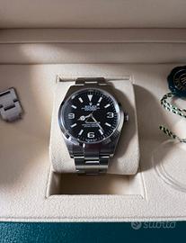 Rolex Explorer 124270 mai indossato
