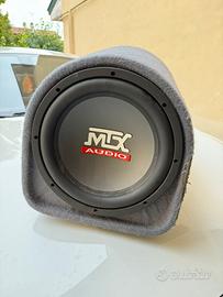 Subwoofer per auto attivo MTX  RT12PT
