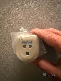 Filtro ADSL con spina tripolare