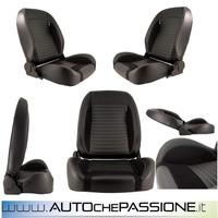 Coppia sedili Sportivi Classic II scamosciato pell