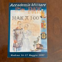 Cartolina mak 100 Accademia Militare di Modena