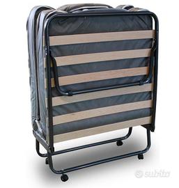 Letto brandina poeghevole con rotelle