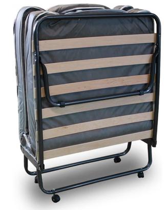 Letto brandina poeghevole con rotelle