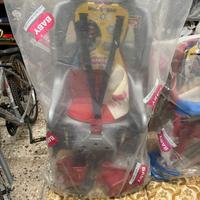 seggiolini per bici anteriore e posteriore