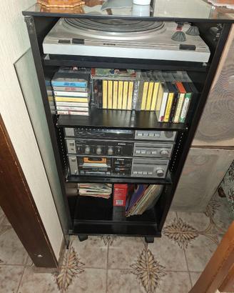 Impianto stereo Tensay Hi-FI con mobiletto