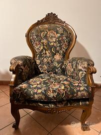 Poltrona legno da casa