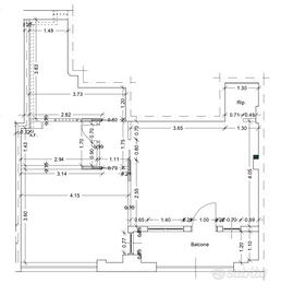 Ufficio 70 mq. Nuovo Zona 167/Patalini con Rendita