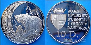 ANDORRA WWF PER TUTTE LE CREATURE 31,1g ONCIA 925