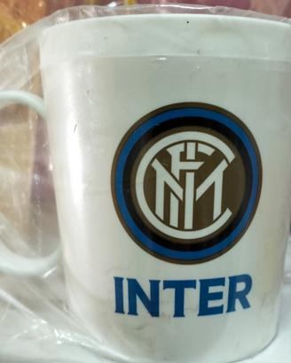 tazza in plastica dell' inter 