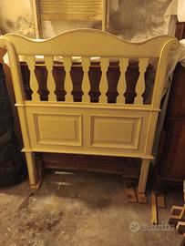 testata letto shabby chic