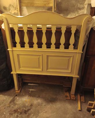 testata letto shabby chic