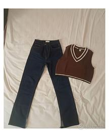 Set jeans + gilet
