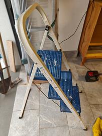 Scala scaletta 3 gradini pieghevole 
