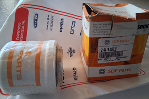Same Hurlimann Deutz-fahr filtro olio NUOVO