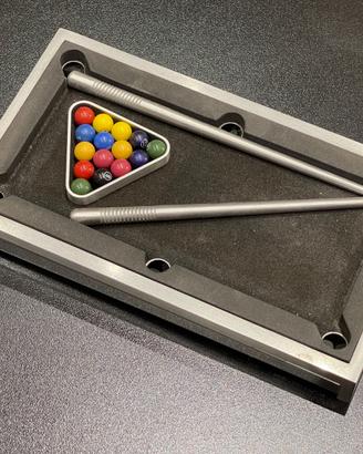 Micro Biliardo in alluminio