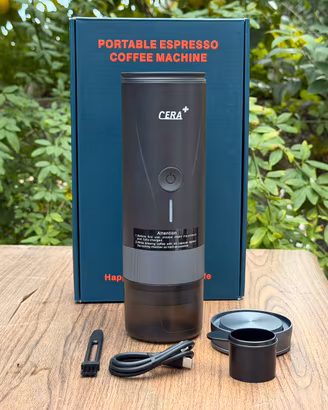 CERA+ Macchina caffè espresso portatile Pro Versio