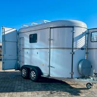 Trailer Fautras Oblic + 2 trasporto 2 cavalli