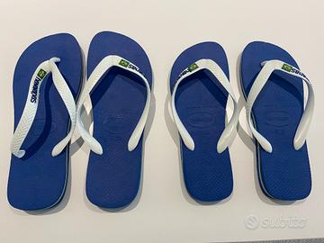 Havaianas infradito nuove bra 39/40 eur 41-42- blu