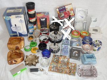 Posacenere, portacenere nuovi, vari tipi