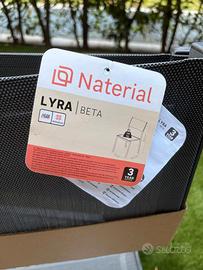 Sedie da giardino Naterial Lyra Beta nuove (2)