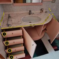 Arredo bagno completo artigianale