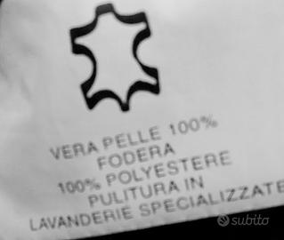 giacca vera pelle vintage 