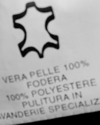 giacca vera pelle vintage 