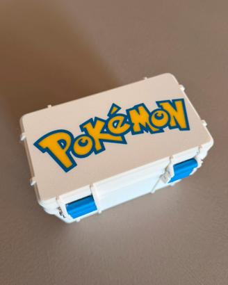Box scatola top loader pokemon pikachu topps tcg