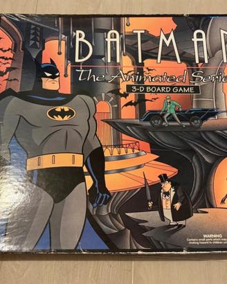 Lotto gioco in scatola e libri Batman anni 90