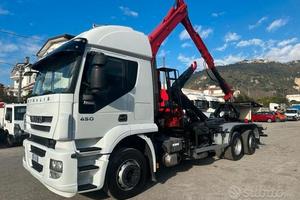 Iveco stralis 450 con caricatore e scarrabile