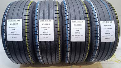 4 GOMME 205 55 16 KLEBER RIF4242