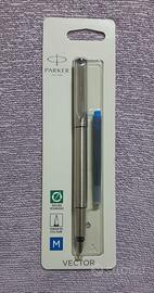 Penna stilografica Parker Vector Stainless Steel