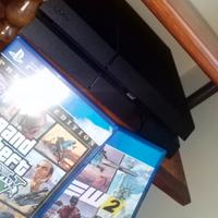 PLAYSTATION 4 + GTA 5+THE CREW 2