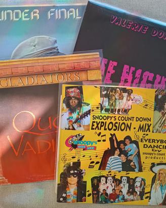 Piccolo lotto vinili Italo-Disco/Italo-House rari