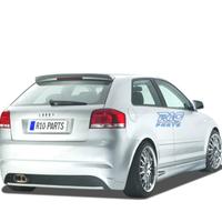 SPOILER TETTO AUDI A3 8P 3P 03-08
