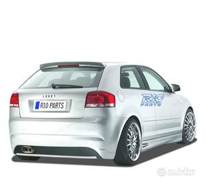 SPOILER TETTO AUDI A3 8P 3P 03-08