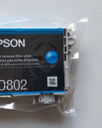 Cartuccia Epson originale T0802