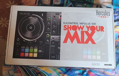 CONSOLLE DJ HERCULES IMPULSE 500