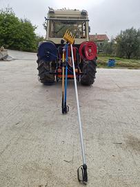 Attrezzatura raccolta olive