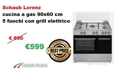 cucina shoub lorenz inox forno a gas
